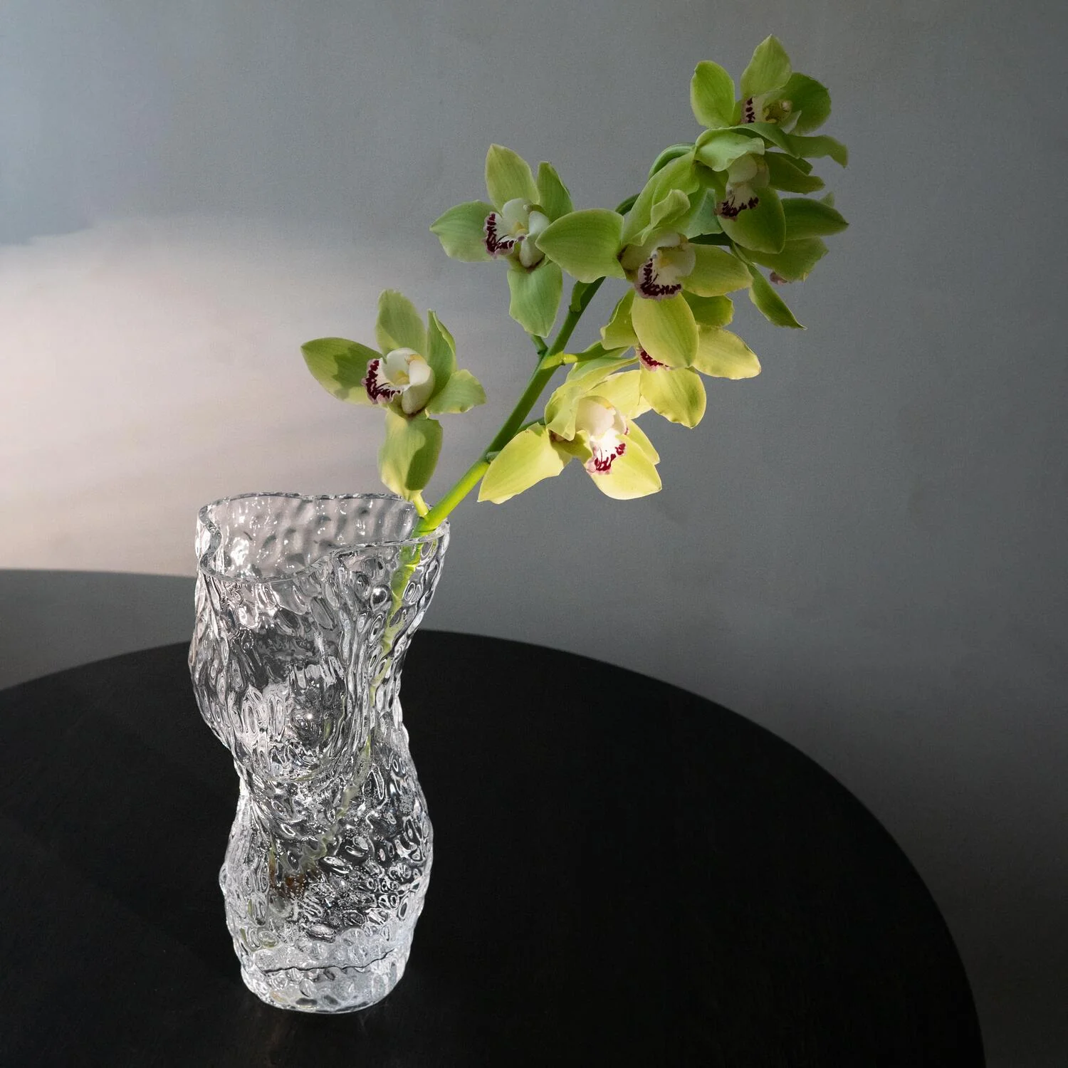 Hein Studio  Ostrea Rock Glass vase - klar
