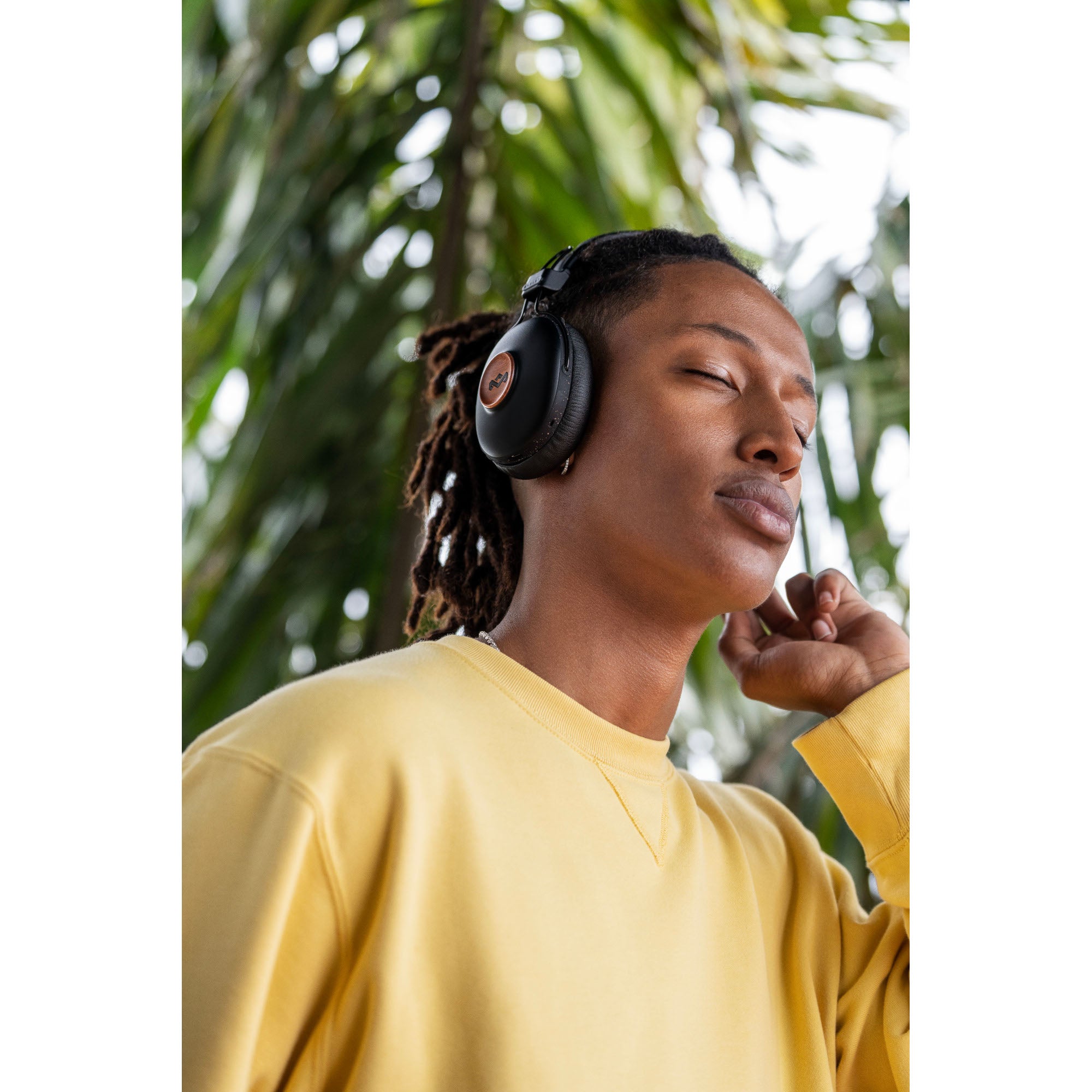House of Marley Positive Vibration Frequency Signature Black Bluetooth-koptelefoon
