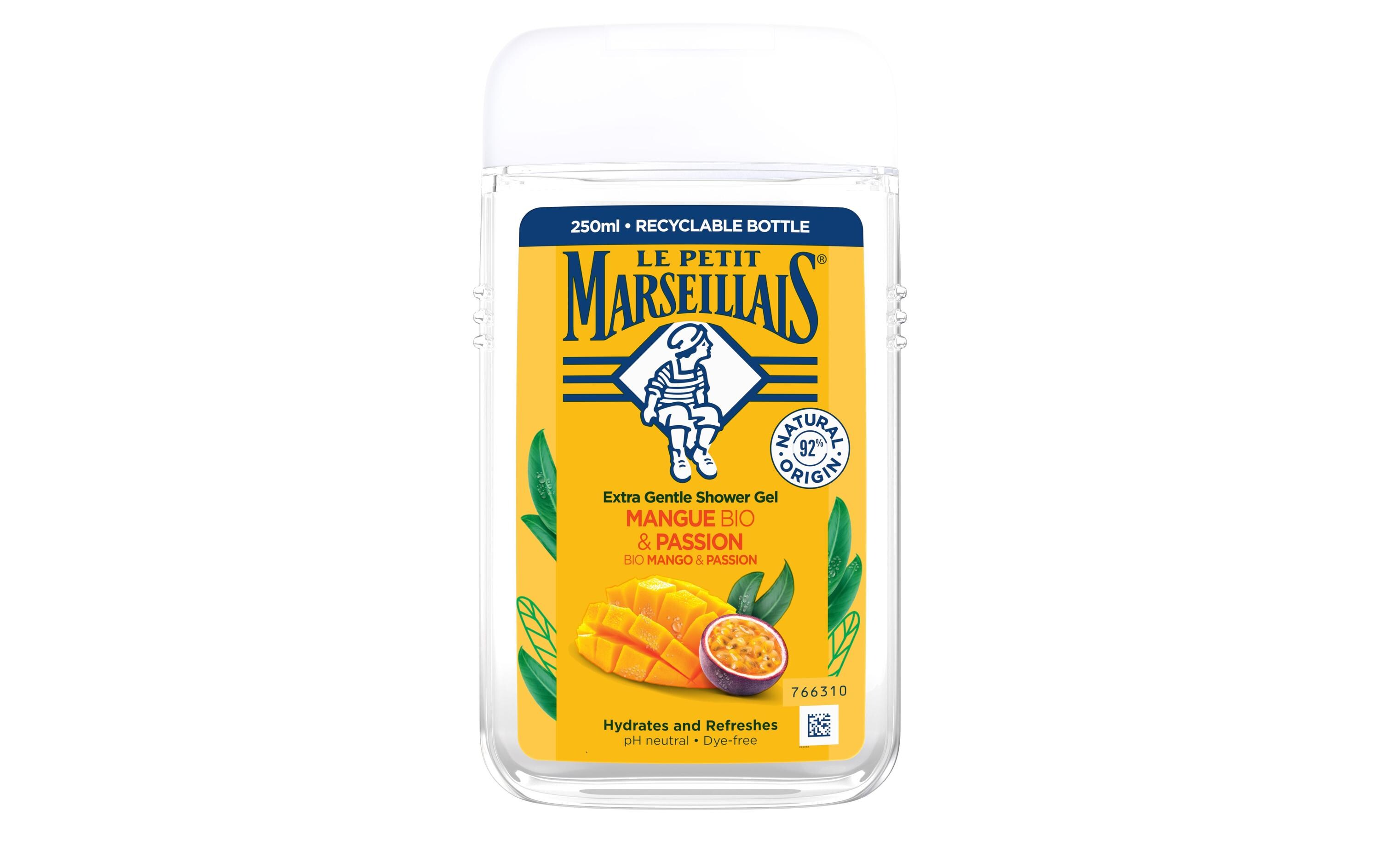 Duschgel Mango und Passionsfrucht 250 mlPflegedusche verleiht der Haut Feuchtigkeit und angenehme Frische