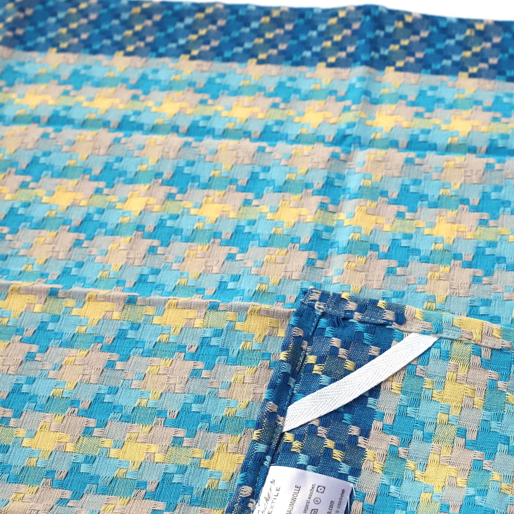 Geschirrtuch blau-gelb kariert, B 50 cm, L 70 cm zu 3,80