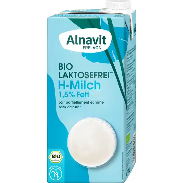 Bio Laktosefreie H-Milch 1,5 %