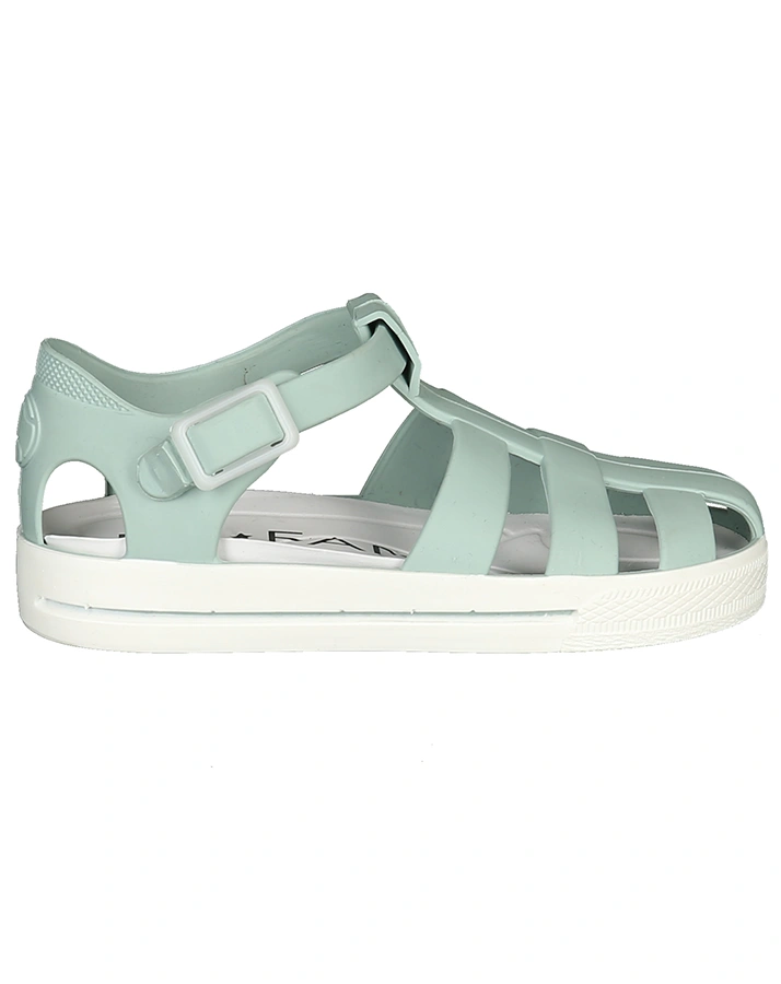 Strand-Sandalen BEACH DAY mit Zehenschutz in mint