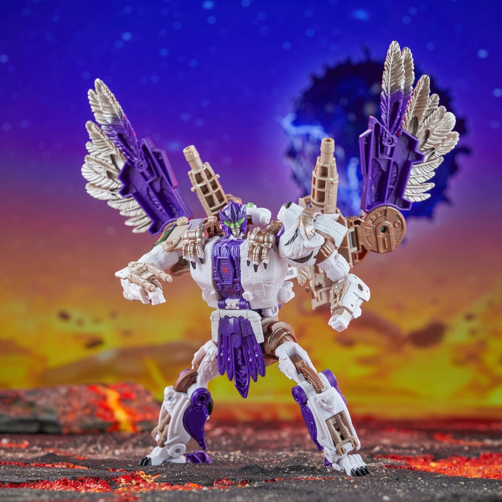 Transformers Legacy United Leader Class Beast Wars Universum Tigerhawk Actionfigur