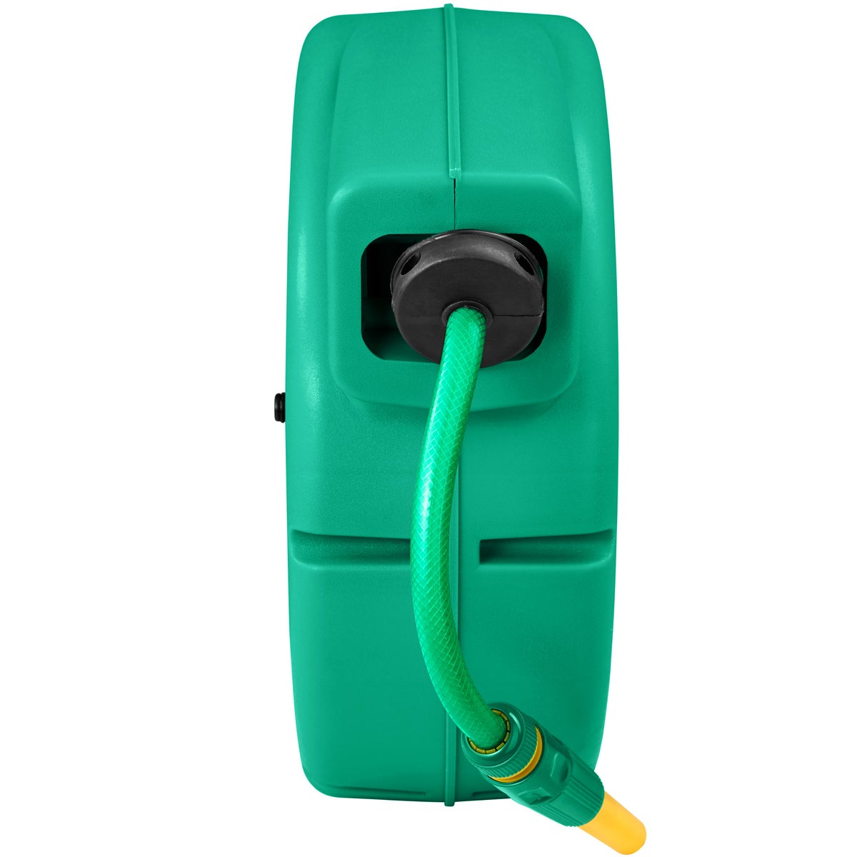 tectake slanghaspel met ½ inch snelkoppeling, werkdruk 8 bar inclusief waterverstuiver en bevestigingsmateriaal