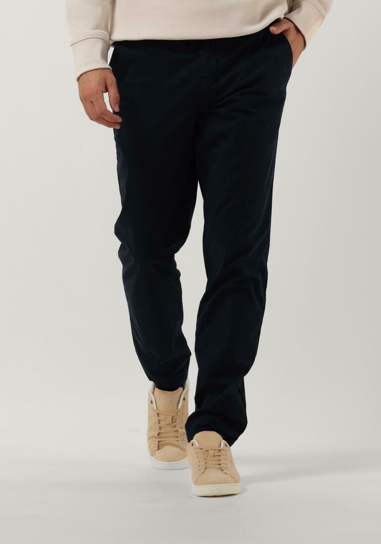 TOMMY HILFIGER donkerblauwe tommy hilfiger pantalon chelsea satin gmd