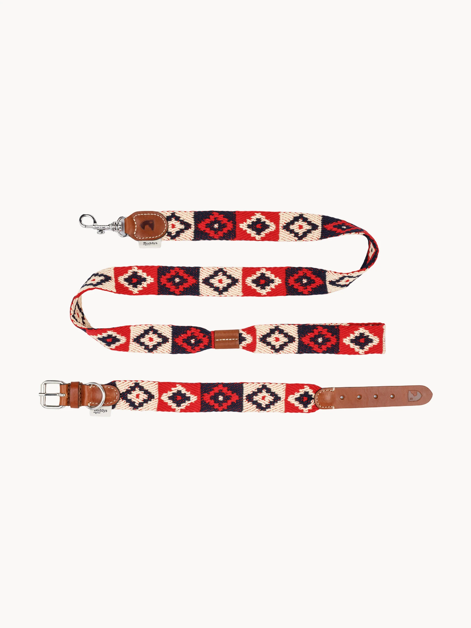 Handgemaakte hondenriem Peruvian