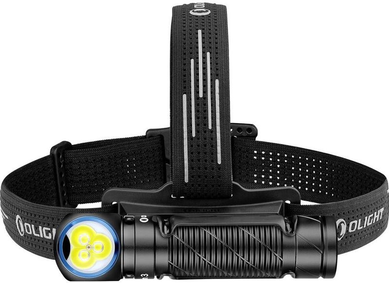 Olight - Perun 3 - Zaklamp-Hoofdlamp - Zwart - Oplaadbaar
