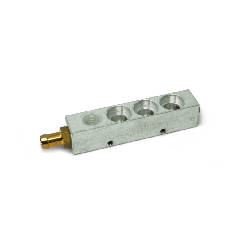 BRC Injektorleiste 3 Zylinder für MY07 Injektoren, mit Drucksensoranschluss (Drucksensor DE802053)
