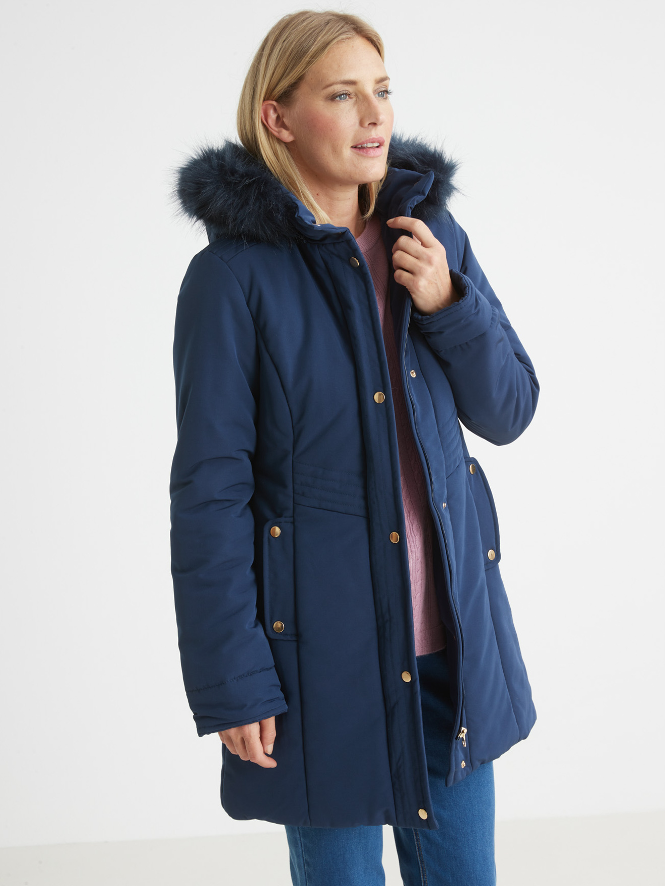 Parka déperlante stature moins d'1,60m