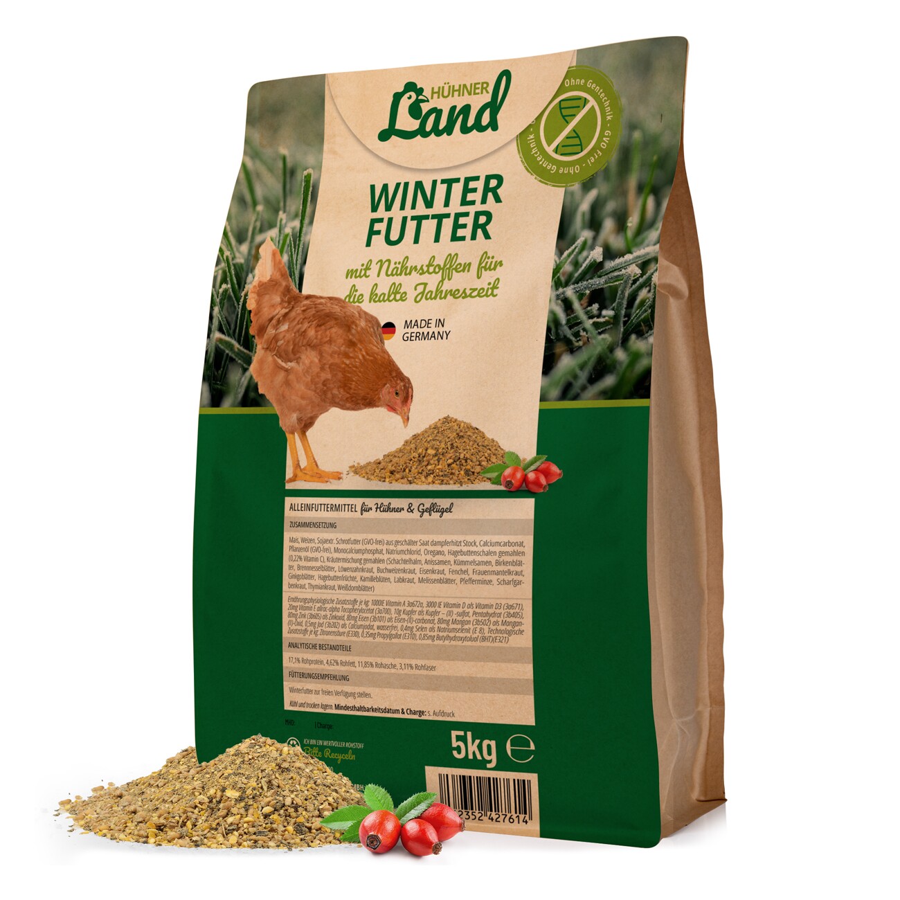 HÜHNER Land Winterfutter 5kg