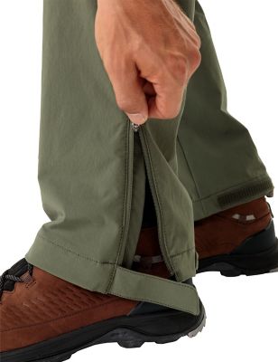 VaudeFarley Stretch T-Zip Pants III - grün