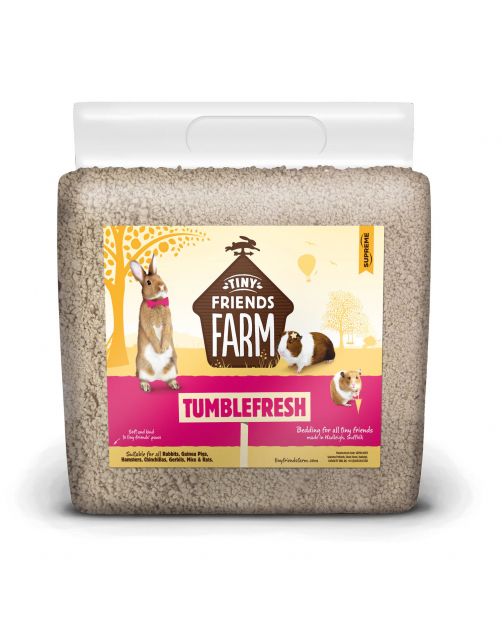 Supreme Tiny Friend Farm Tumble Fresh Bedding - Bodembedekking - 8.5 l