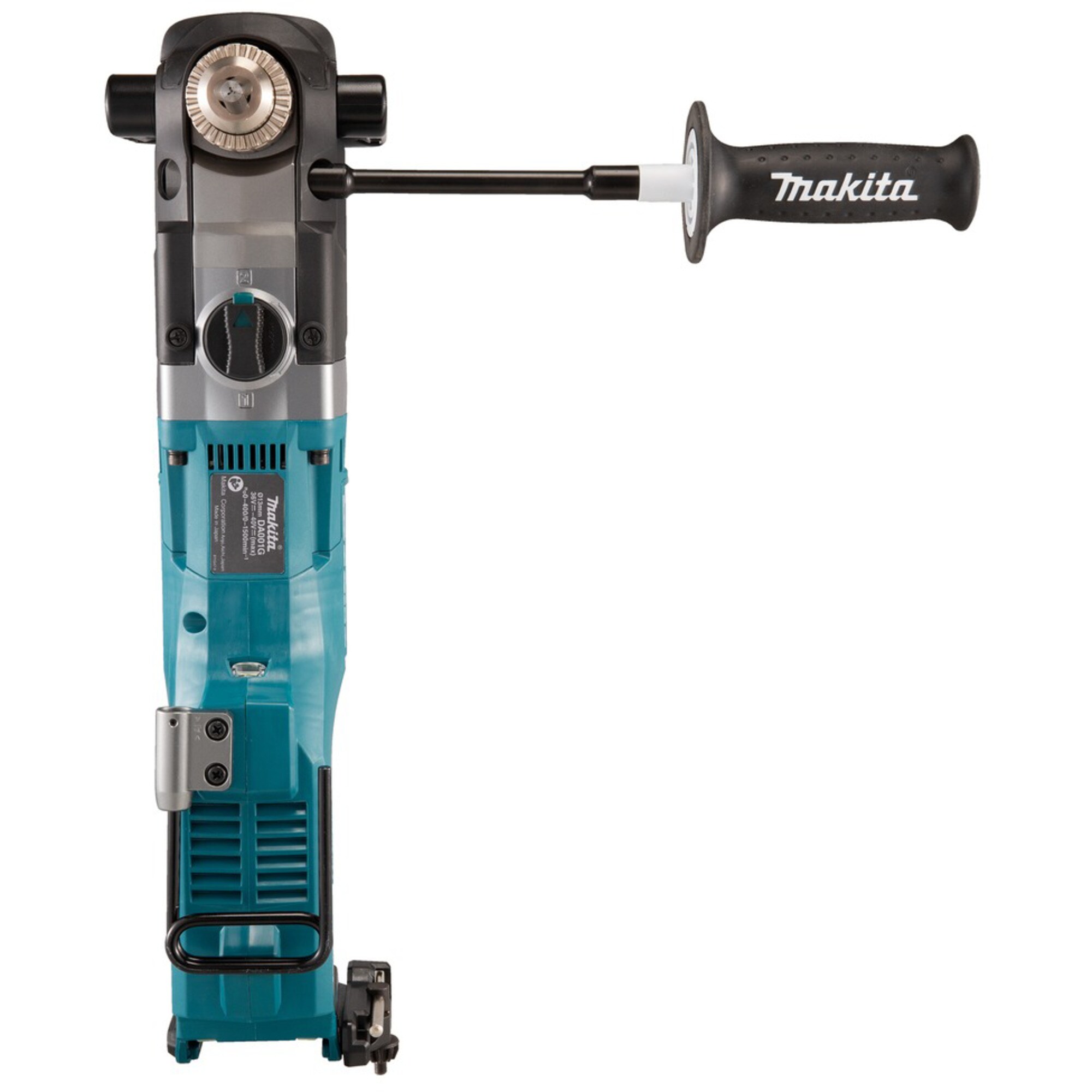 Makita Bohrmaschine Akku-Winkelbohrmaschine DA001GZ XGT, 40Volt