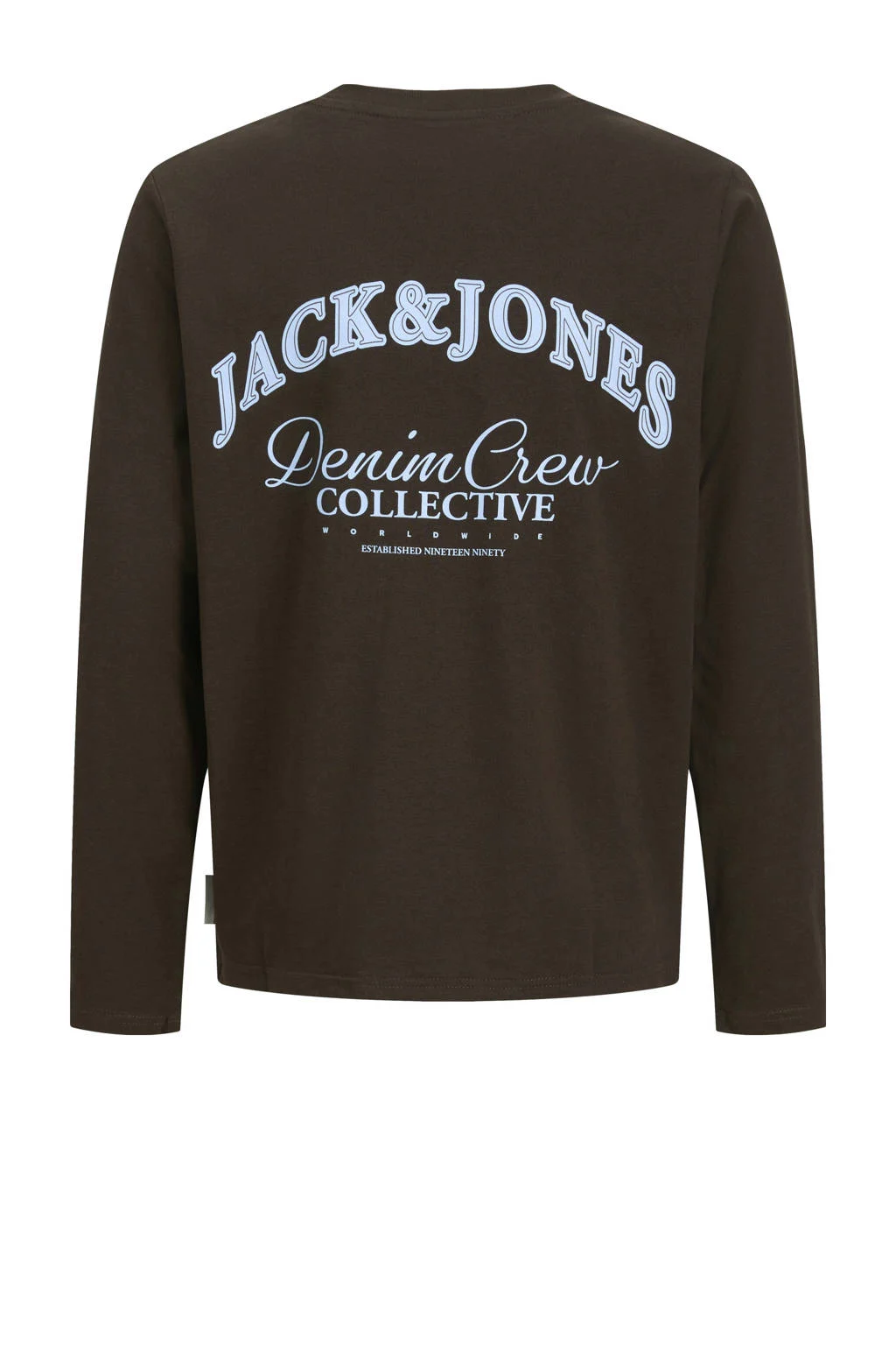 JACK & JONES JUNIOR longsleeve donkerbruin