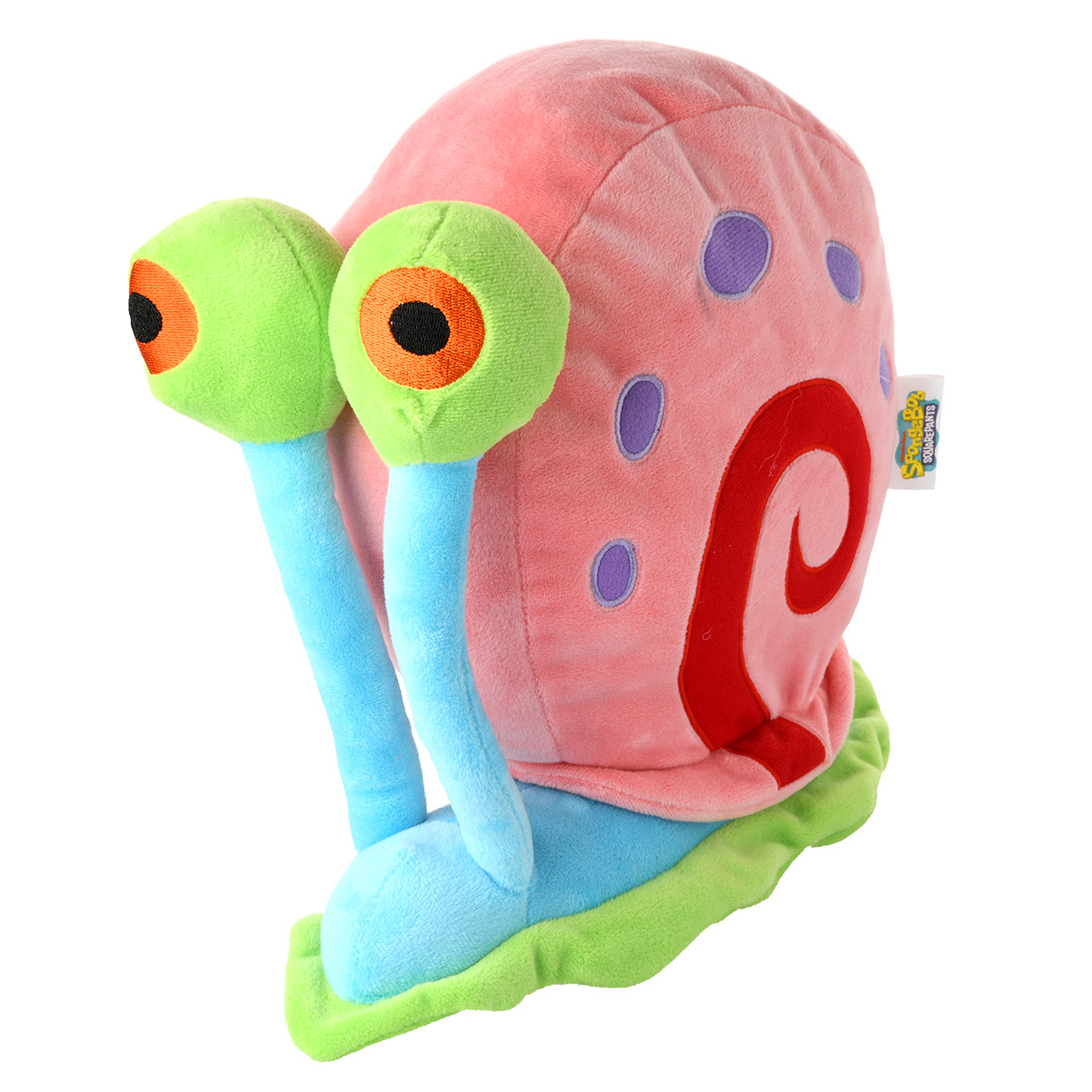 Simba SpongeBob Schwammkopf Plüschtier Gary 30 cm hellblau / rosa / grün