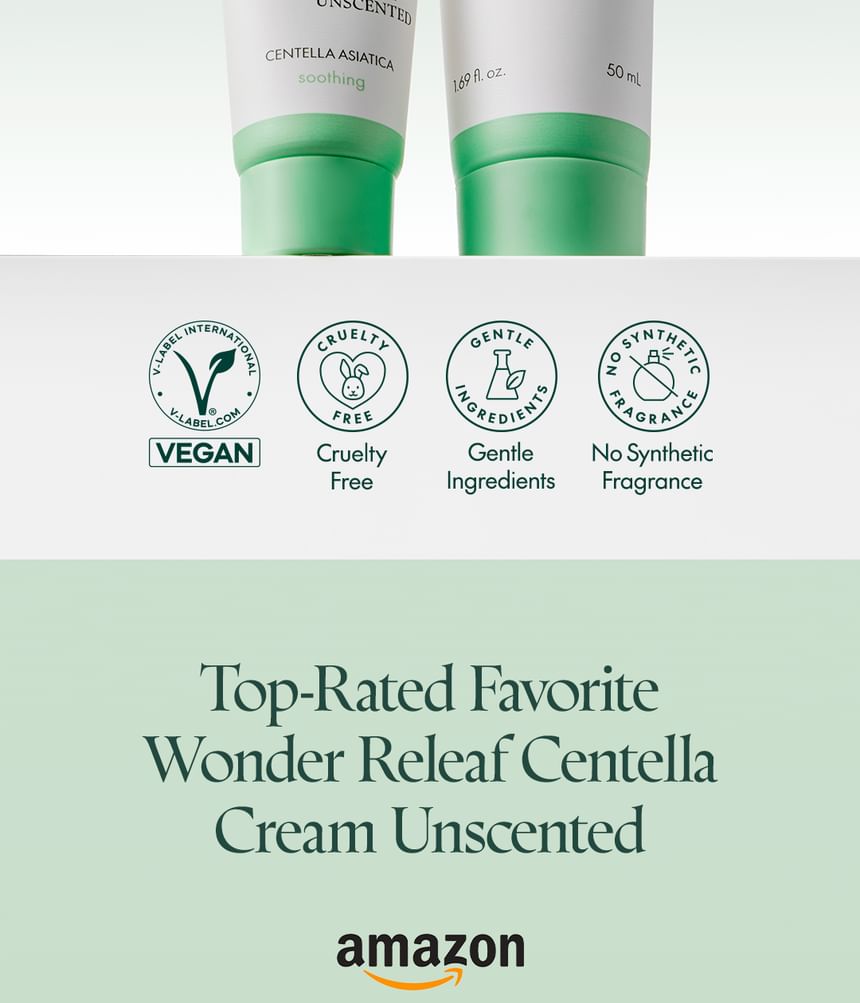 Purito SEOUL - Wonder Releaf Centella Cream ongeparfumeerd mini