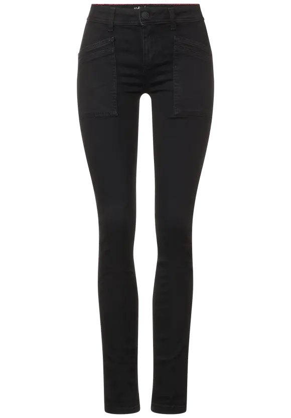 Casual Fit Jeans - clean black wash