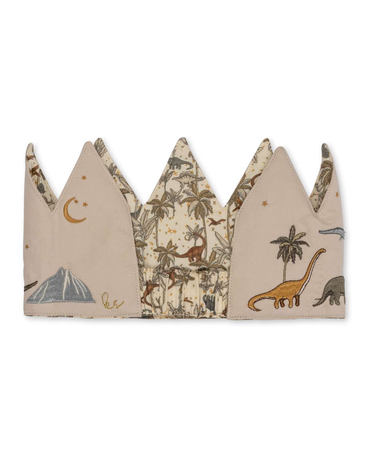 Bursdagskrone Barn 1-9år – Økologisk & Resirkulert | Fabric Birthday Crown