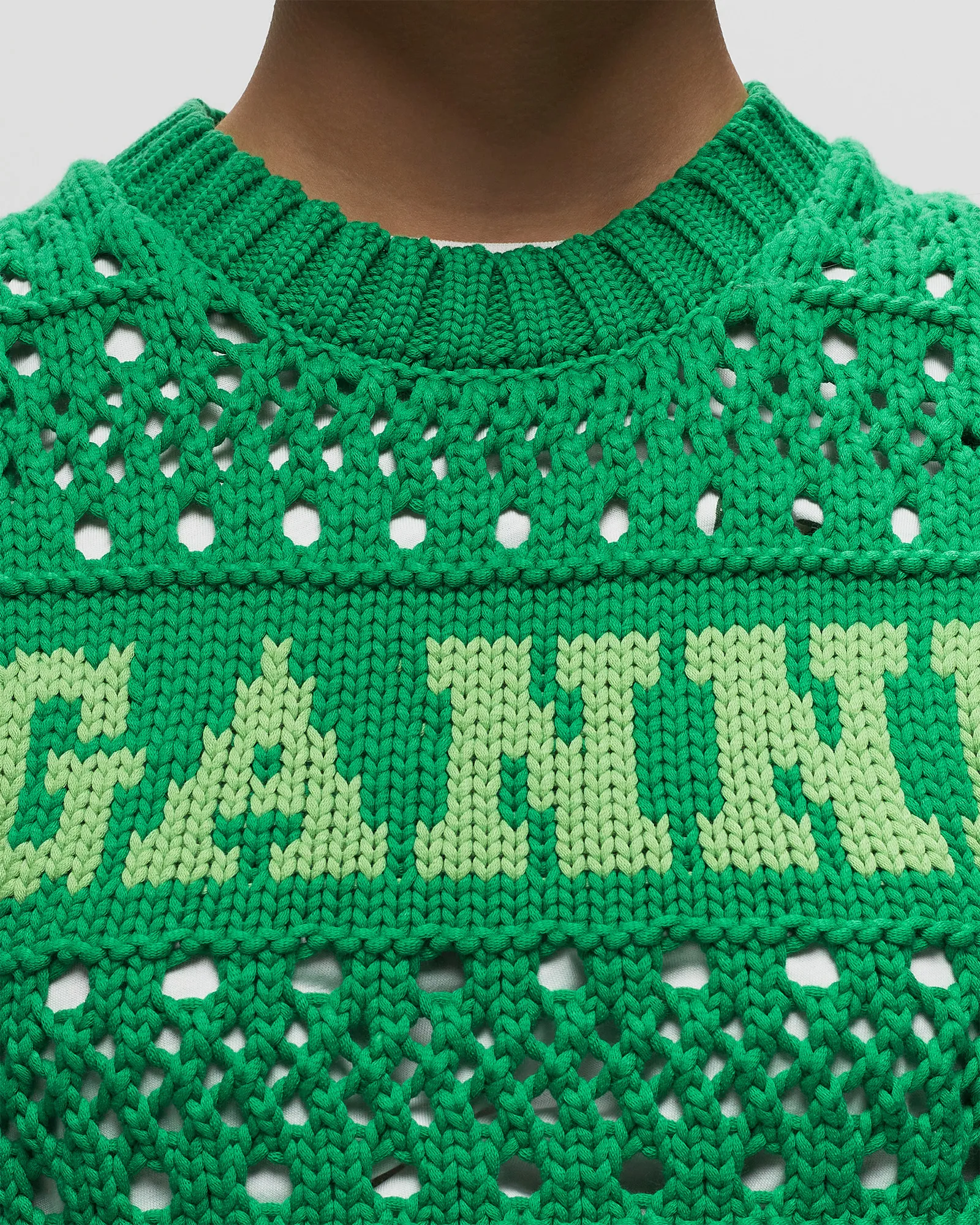 Ganni Cotton Rope Short Vest
