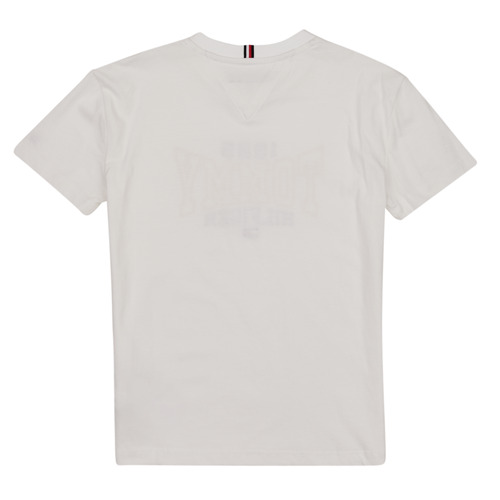 Tommy Hilfiger - TOMMY 1985 VARSITY TEE S/S - Blanc