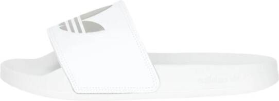 Adidas Originals Adilette Lite badslippers wit mat zilver