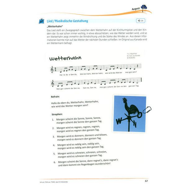 Helbling Verlag Januar, Februar, Tanz, April