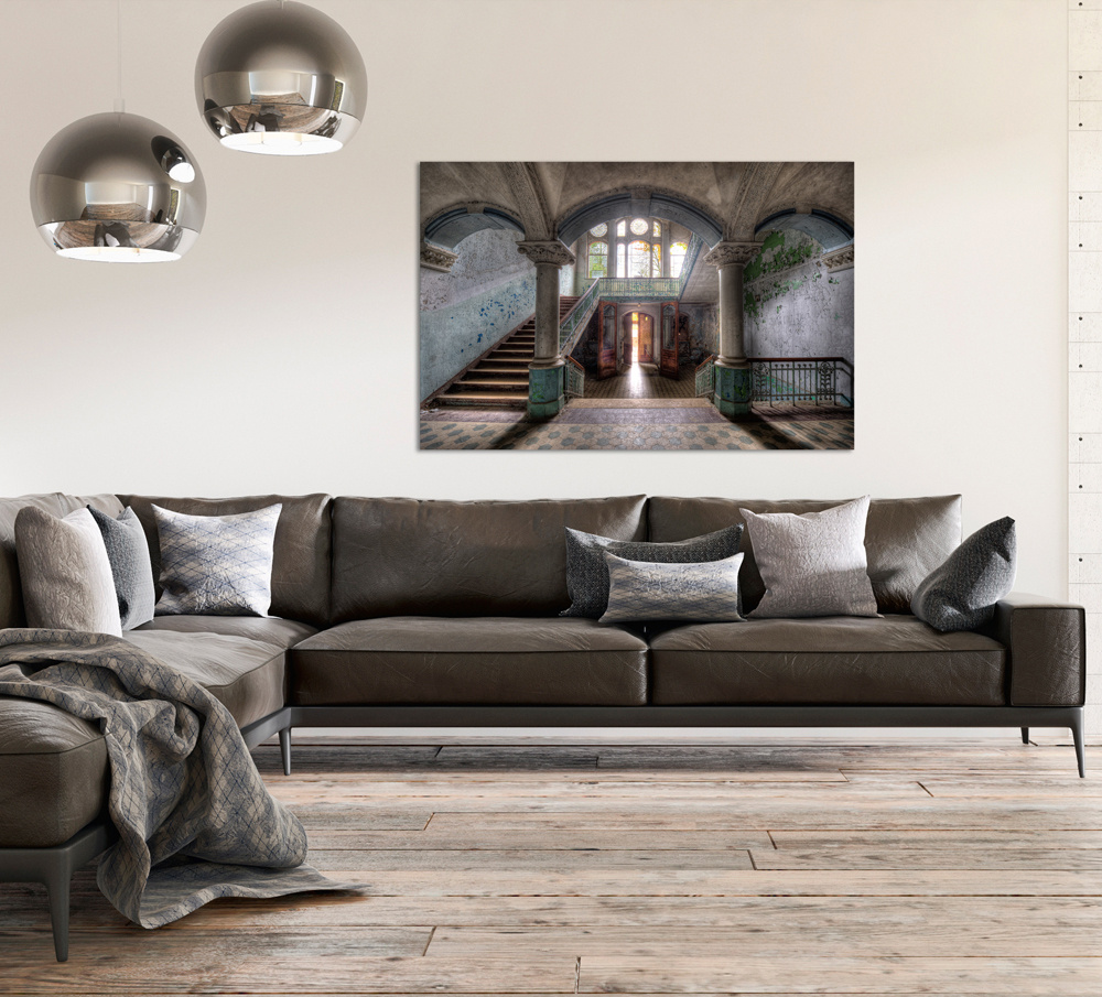 Akustikbild LOST PLACE 3 80x120cm, 7kg