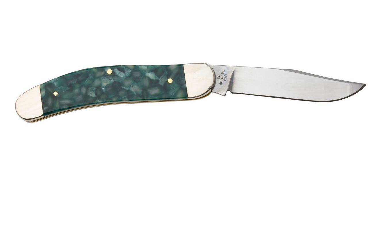 Case Sowbelly 71385 SparXX, Smooth Green Kirinite TB10139 zakmes, Tony Bose design