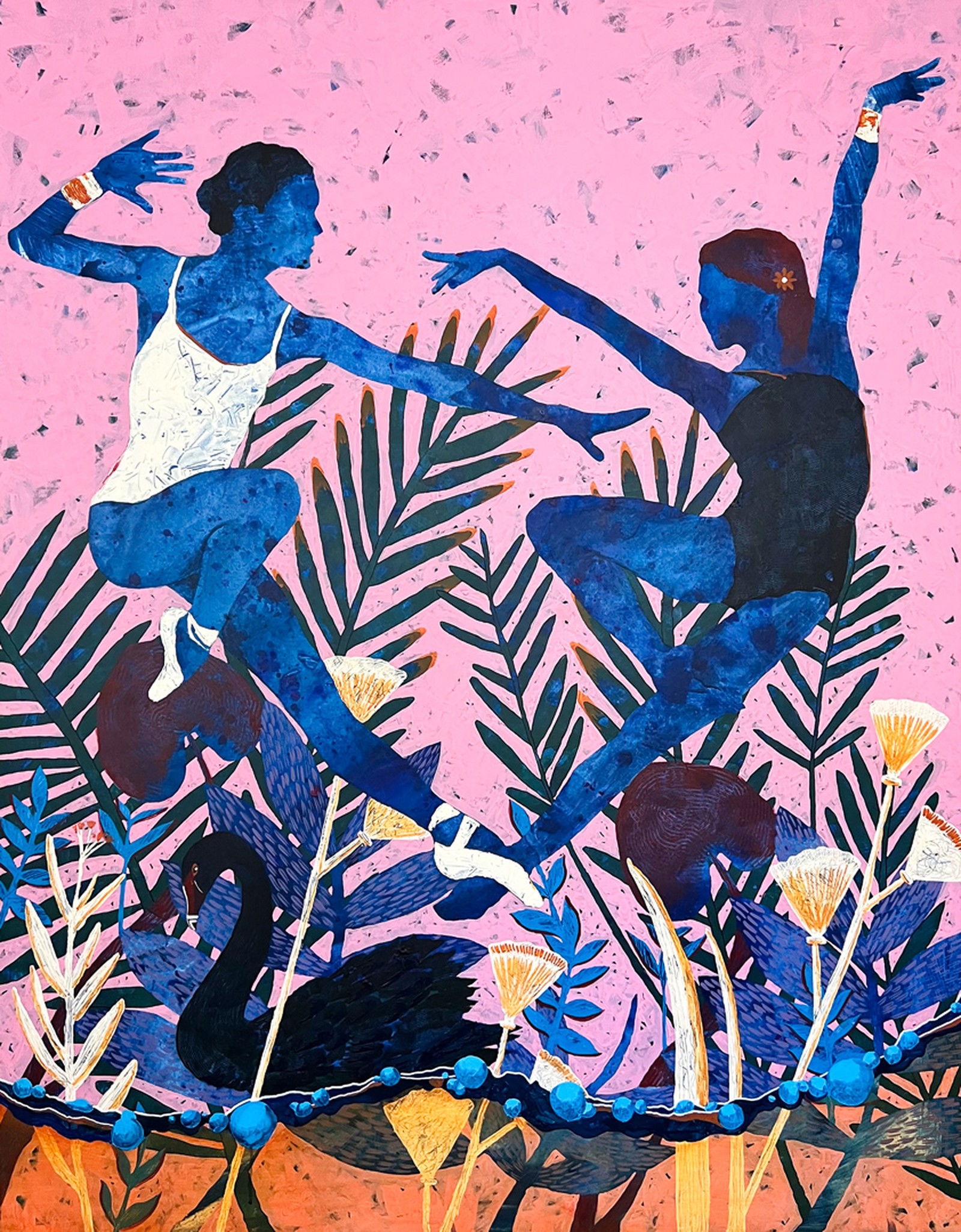 Blue Dynamics by Jamal Bassiouni - Limited Edition. Edition of: 150. Signed.