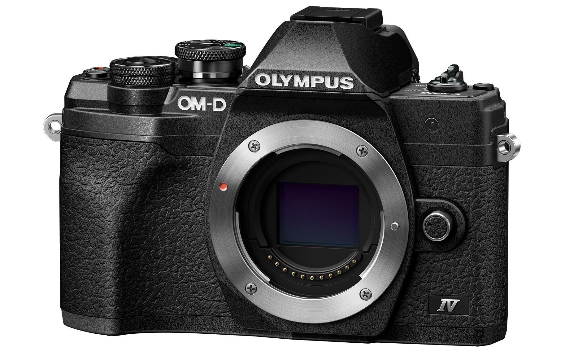 Fotokamera E-M10 Mark IV Body Schwarz<br>Kompakte Fotokamera mit Bildstabilisator und Sucher