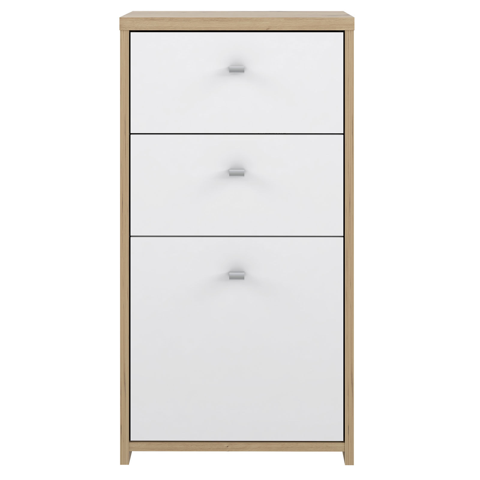 Kommode - Artisan Eiche - weiß - 40 cm breit