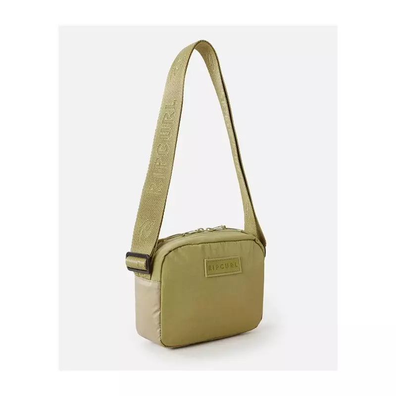 Sacoche RIPCURL Coastal Sun Cube Crossbody Bag Khaki