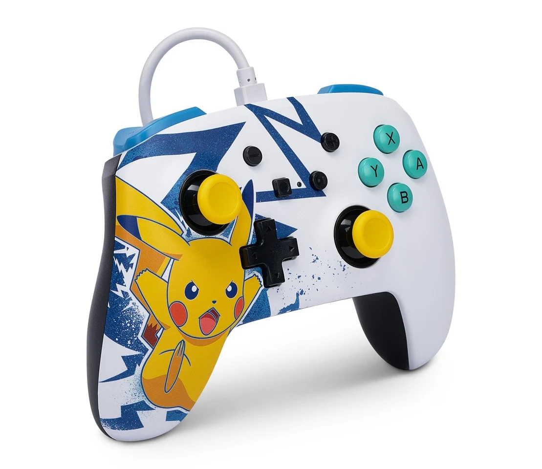 PowerA NSW ENH Wired Controller - Pikachu High Voltage /Nintendo Switch