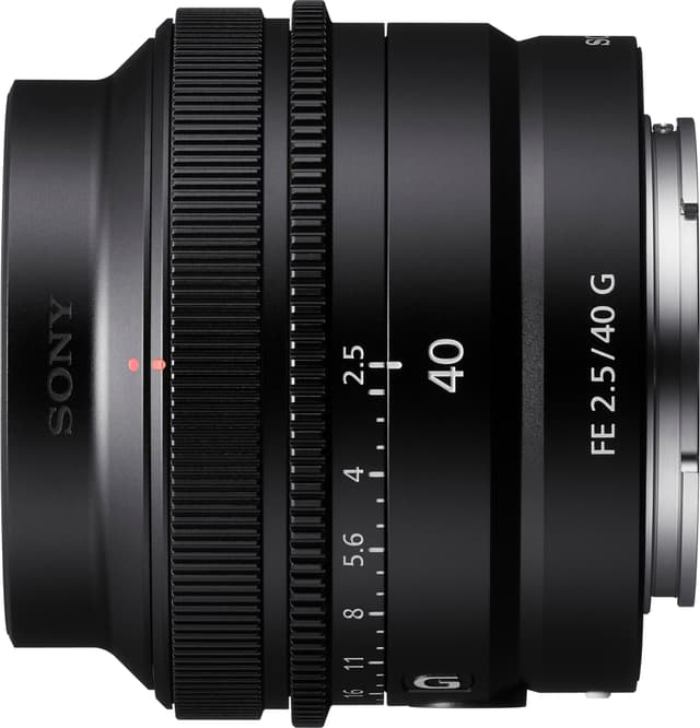 Sony FE 40mm f/12,5 G objektiv