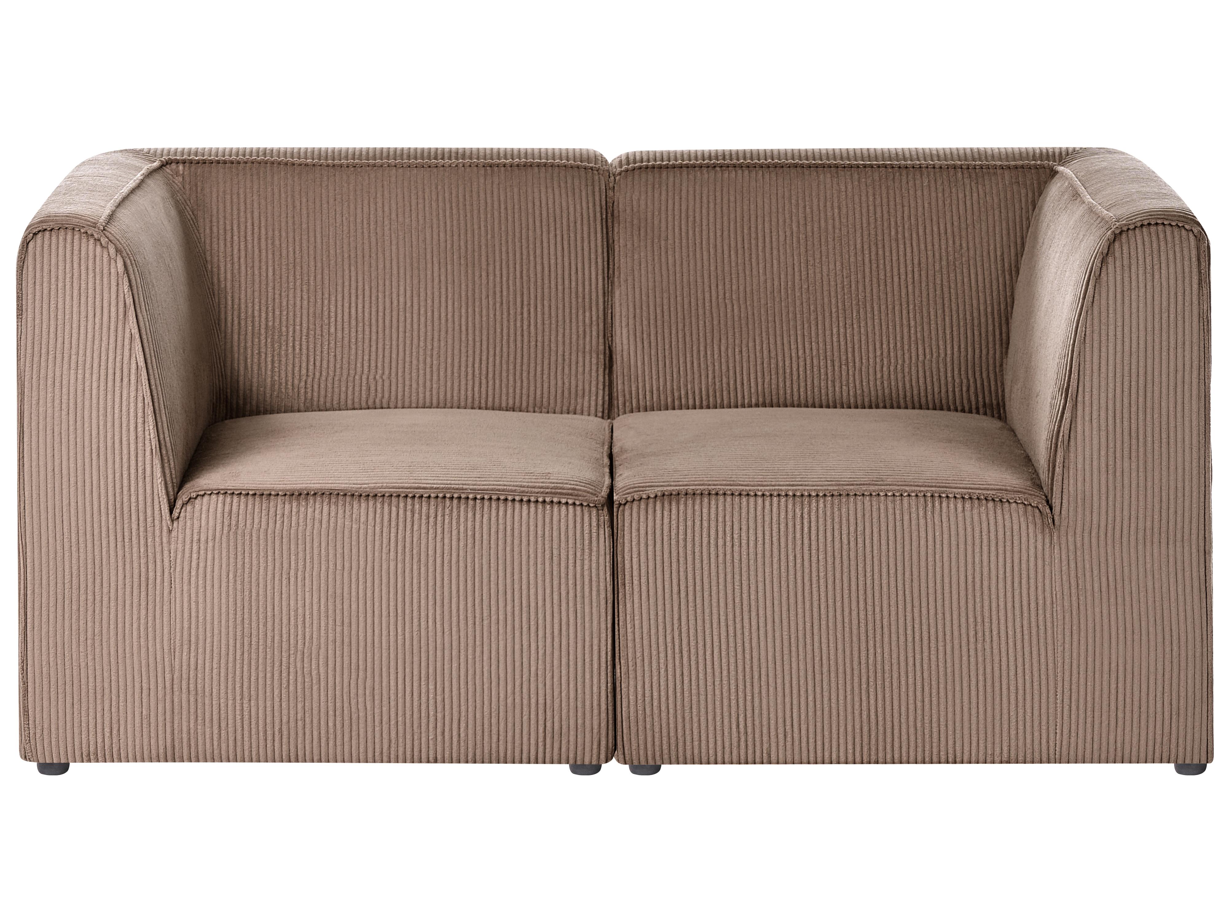 Modulaire bank 2-zits LEMVIG Corduroy Zandbeige