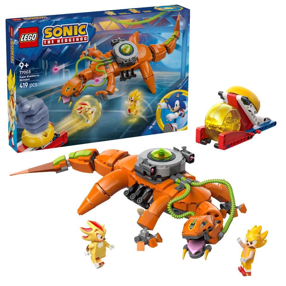 LEGO - Sonic - Super Shadow mod Biolizard (77003)