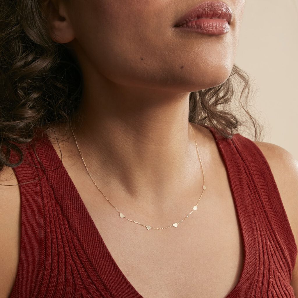 Collier Darleen Or Jaune