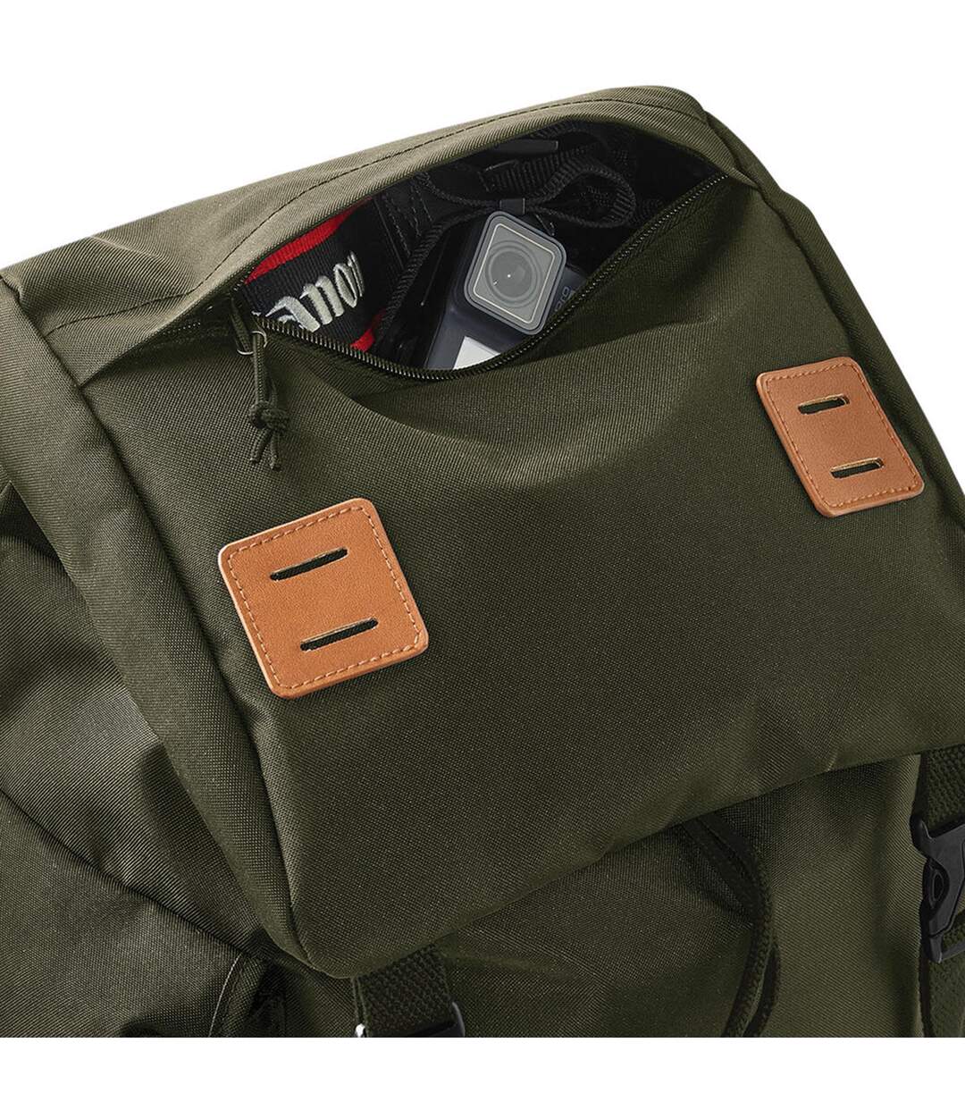 Bagbase Urban Explorer - Sac à dos - Adulte unisexe (Lot de 2) (Vert/Fauve) (Taille unique) - UTBC4198