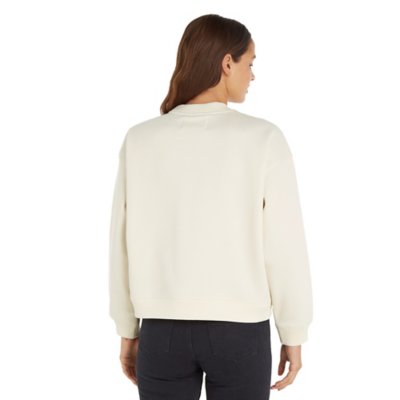 Sweatshirt femme Chenille Crewneck CALVIN KLEIN