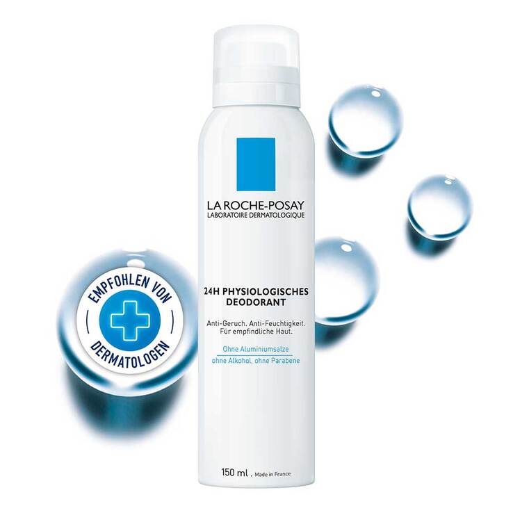 La Roche Posay empfindliche Haut Deodorant 48h Spray, 150 ml