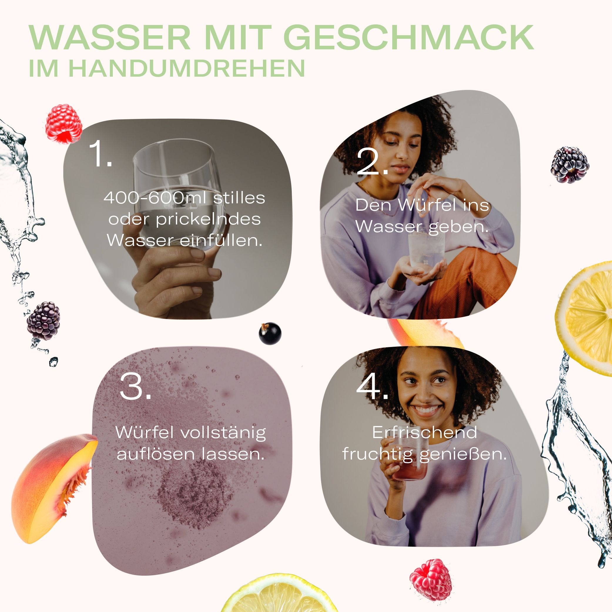 waterdrop® Starterset Glas