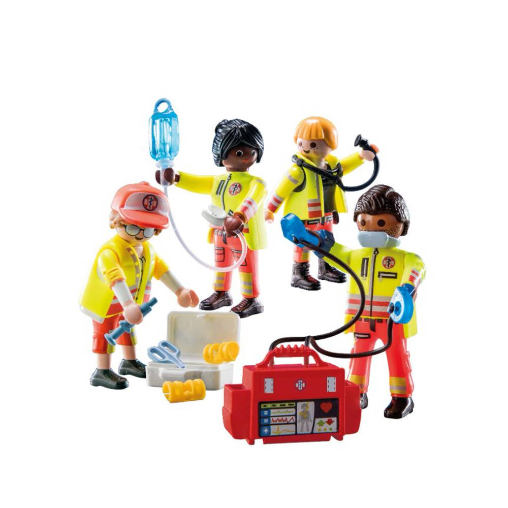 PLAYMOBIL City Life reddingsteam 71244