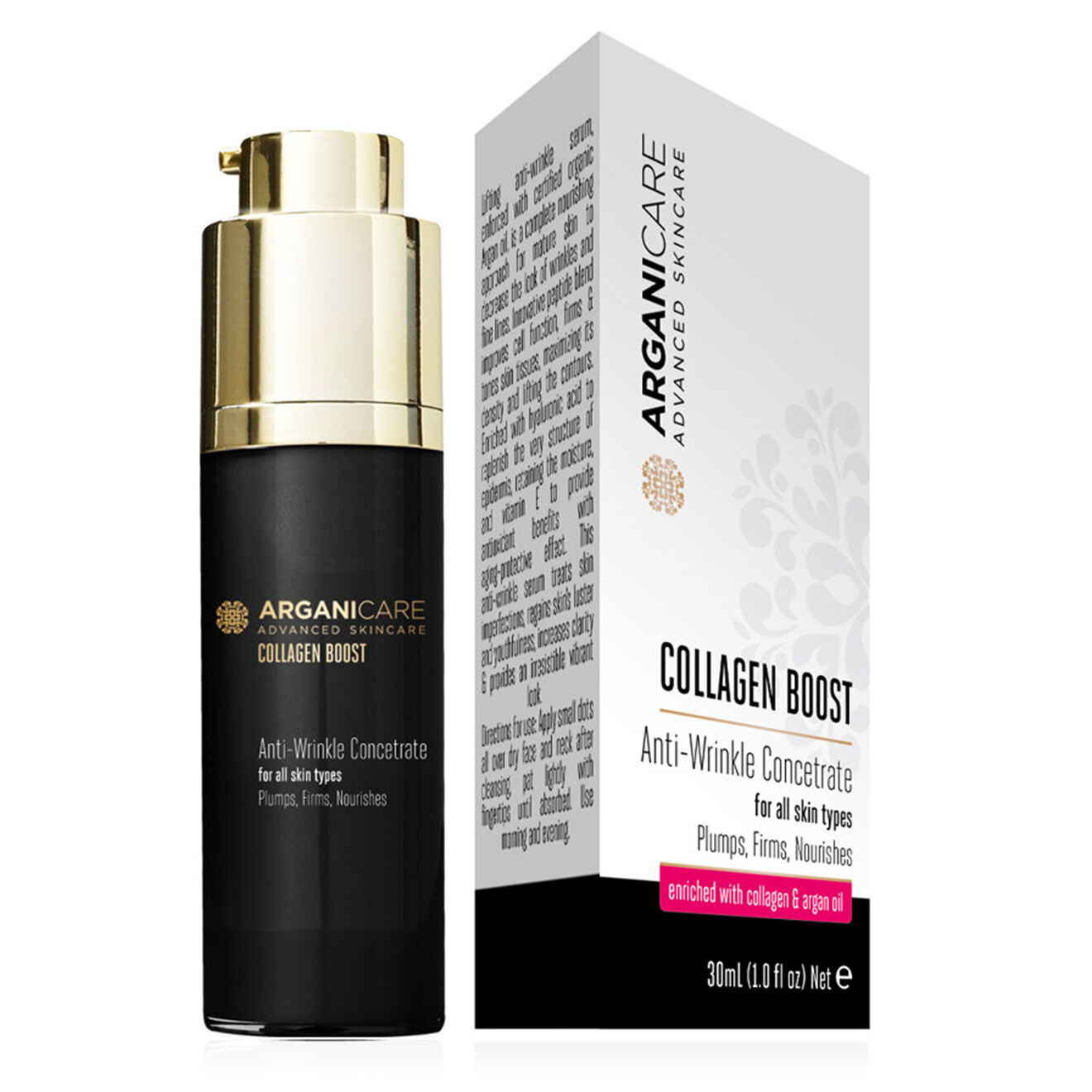 Arganicare Sérum anti-rides tout type de peau - 30 ml