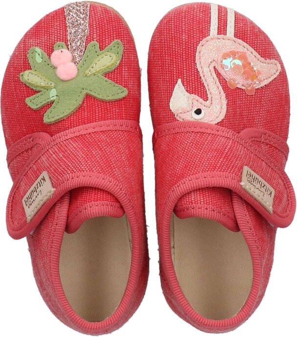 Kitzbuhel Flamingo Pantoffel Roze