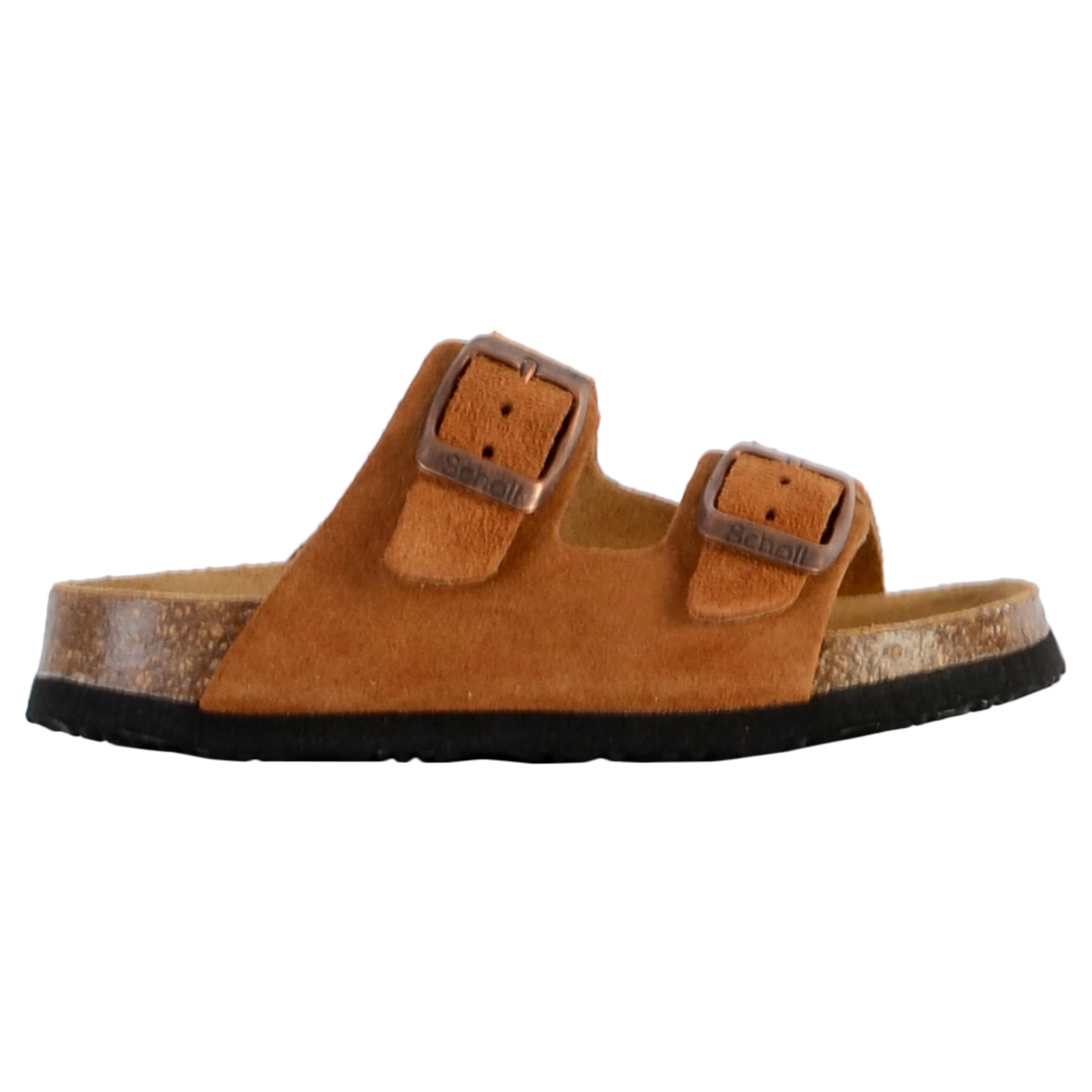 Mules cuir enfantalex | Marron