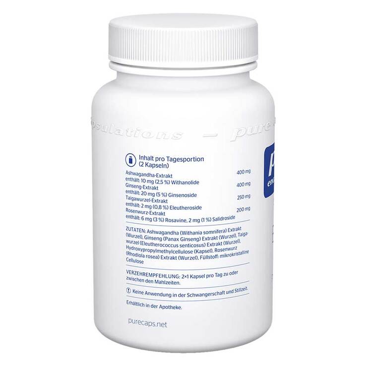 Pure Encapsulations Energy Xtra Kapseln, 60 St