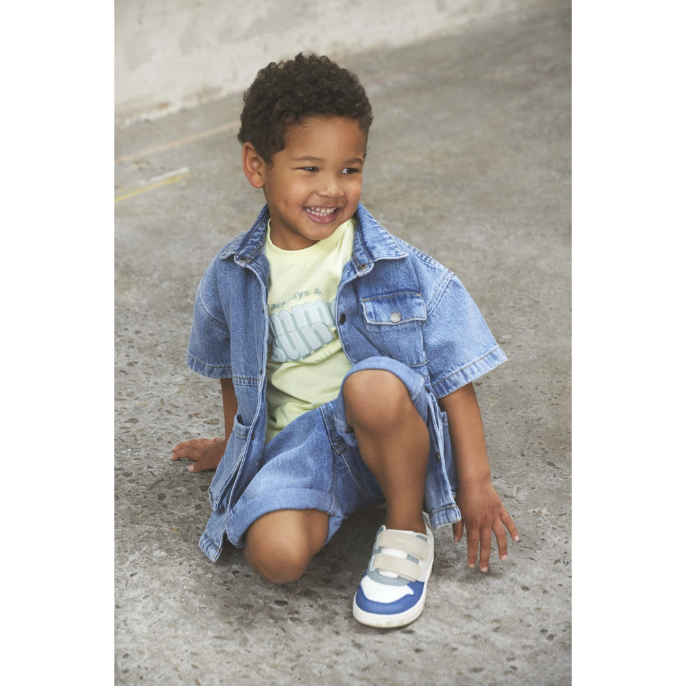 Køb En Fant Light Denim Blue Shorts Bermuda Denim