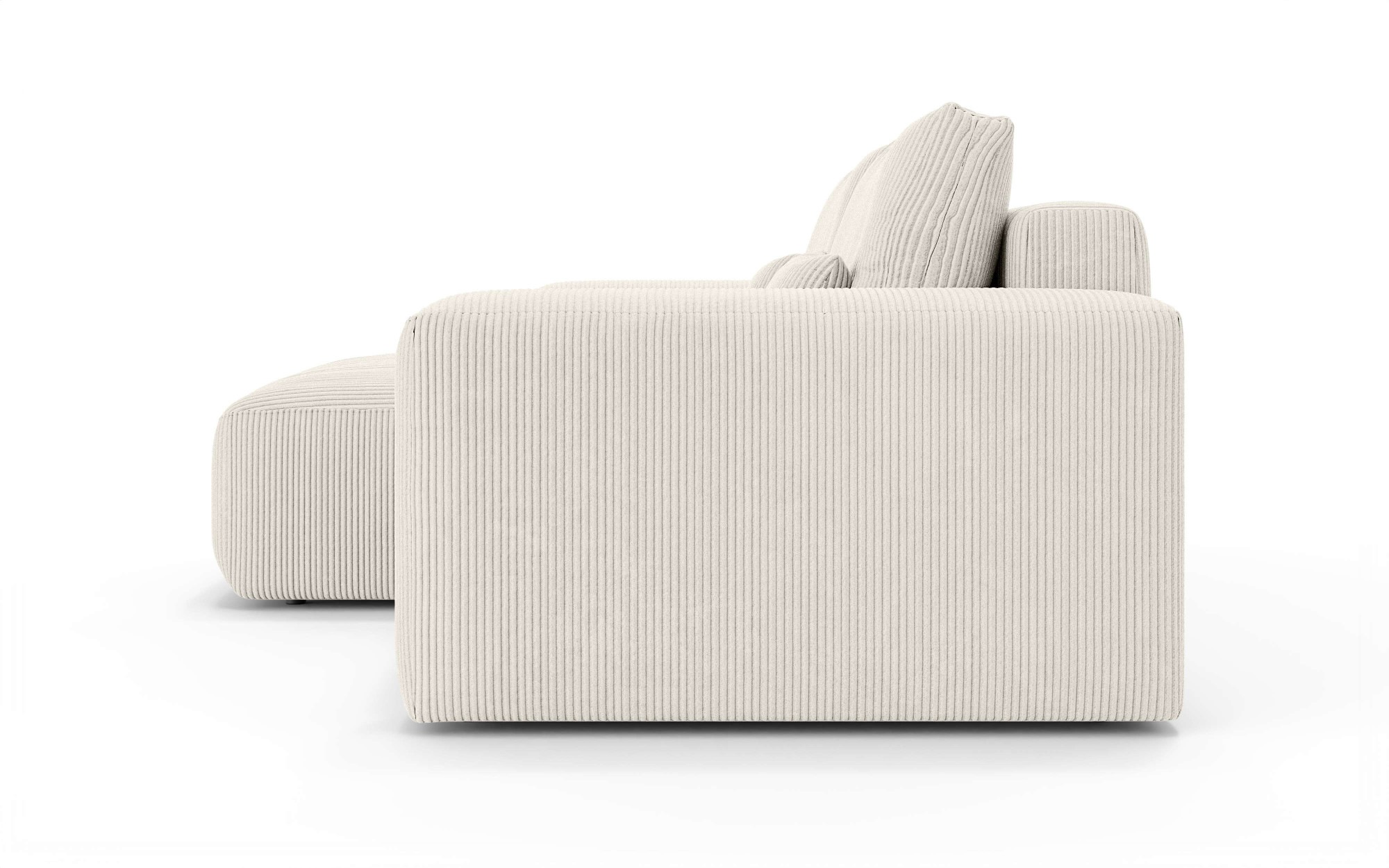 GOODproduct Ecksofa »MATTS Schlafsofa mit Bettkasten, Masse B/T/H: 265/159/89 cm« L-Form mit Recamiere rechts oder links, hoher Sitzkomfort