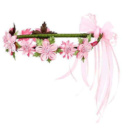 Souza Udklædning - H?rb?nd m. Blomster - Nila - Rosa