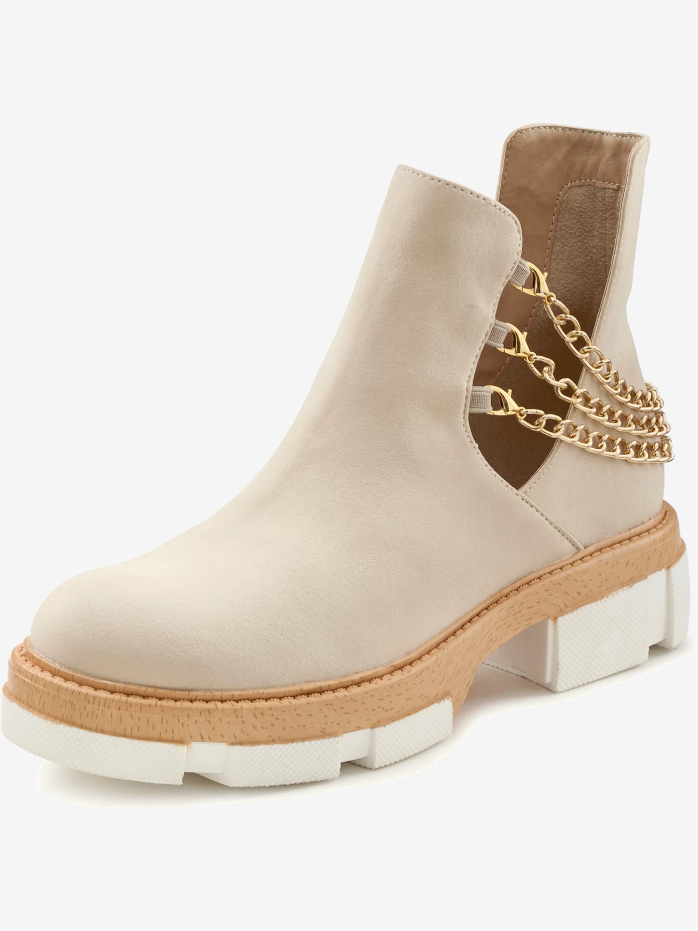 Bottines chelsea jolies chaînes